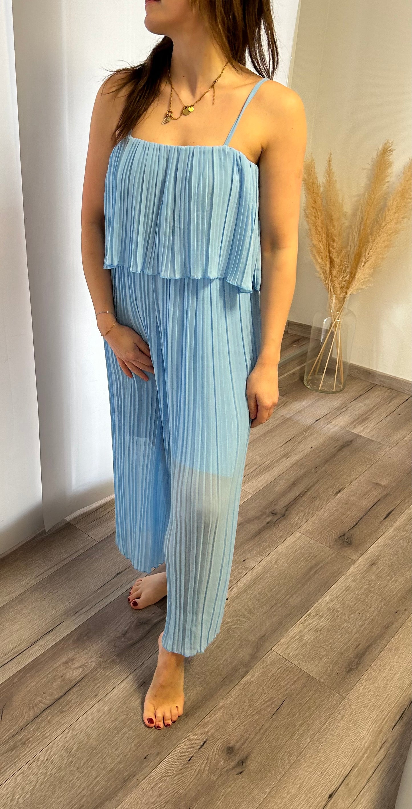 PLISSEE JUMPSUIT