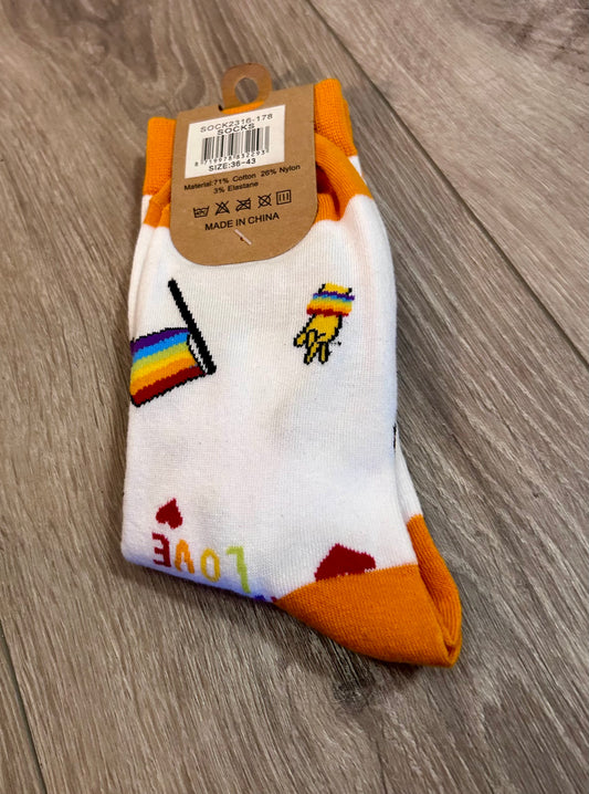 SOCKEN MIT PRINT