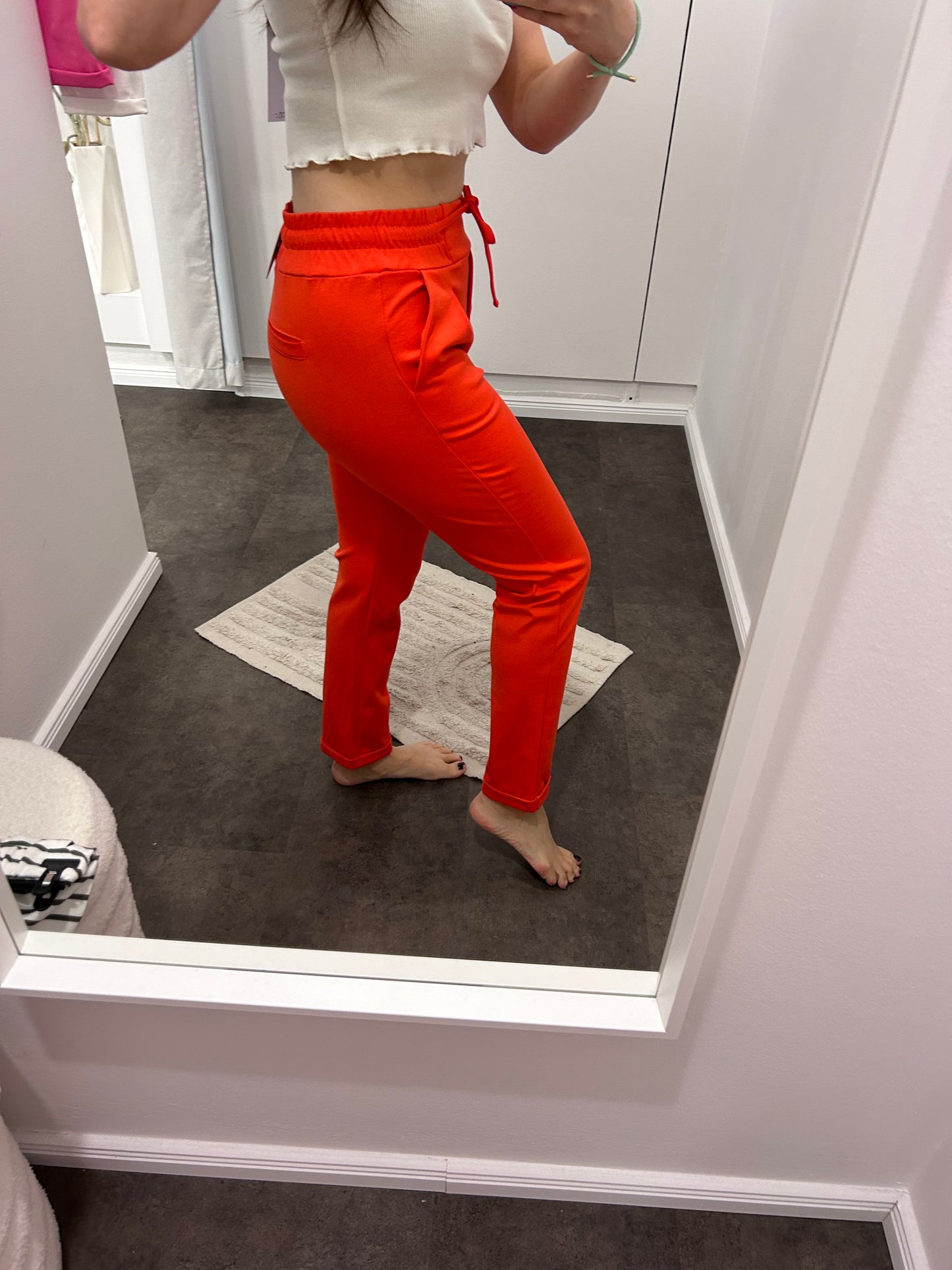 HOSE JOGPANTS ORANGE