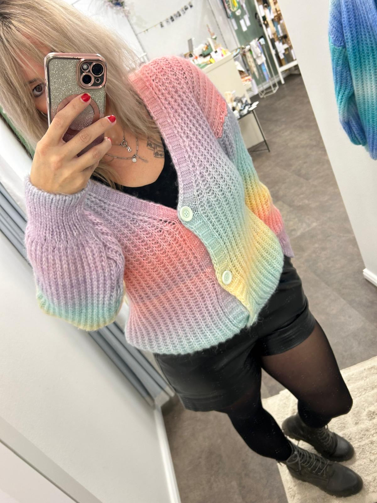 STRICKJACKE RAINBOW