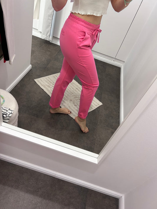 HOSE JOGPANTS HELLES PINK