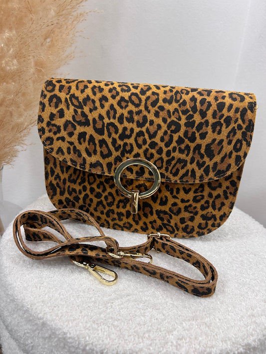 HANDTASCHE LEO CAMEL