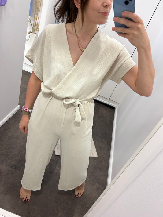 JUMPSUIT CREME