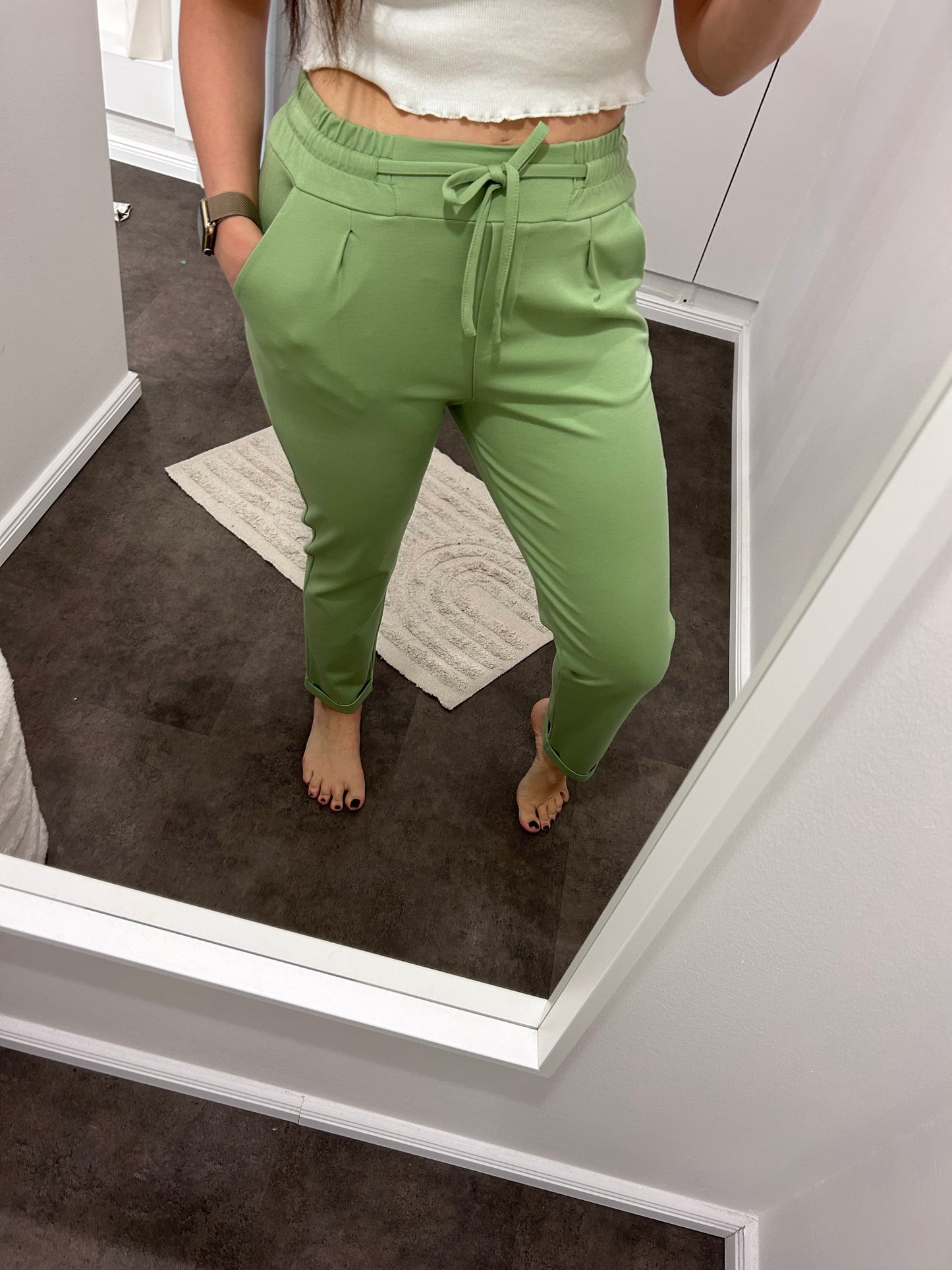 HOSE JOGPANTS GRÜN