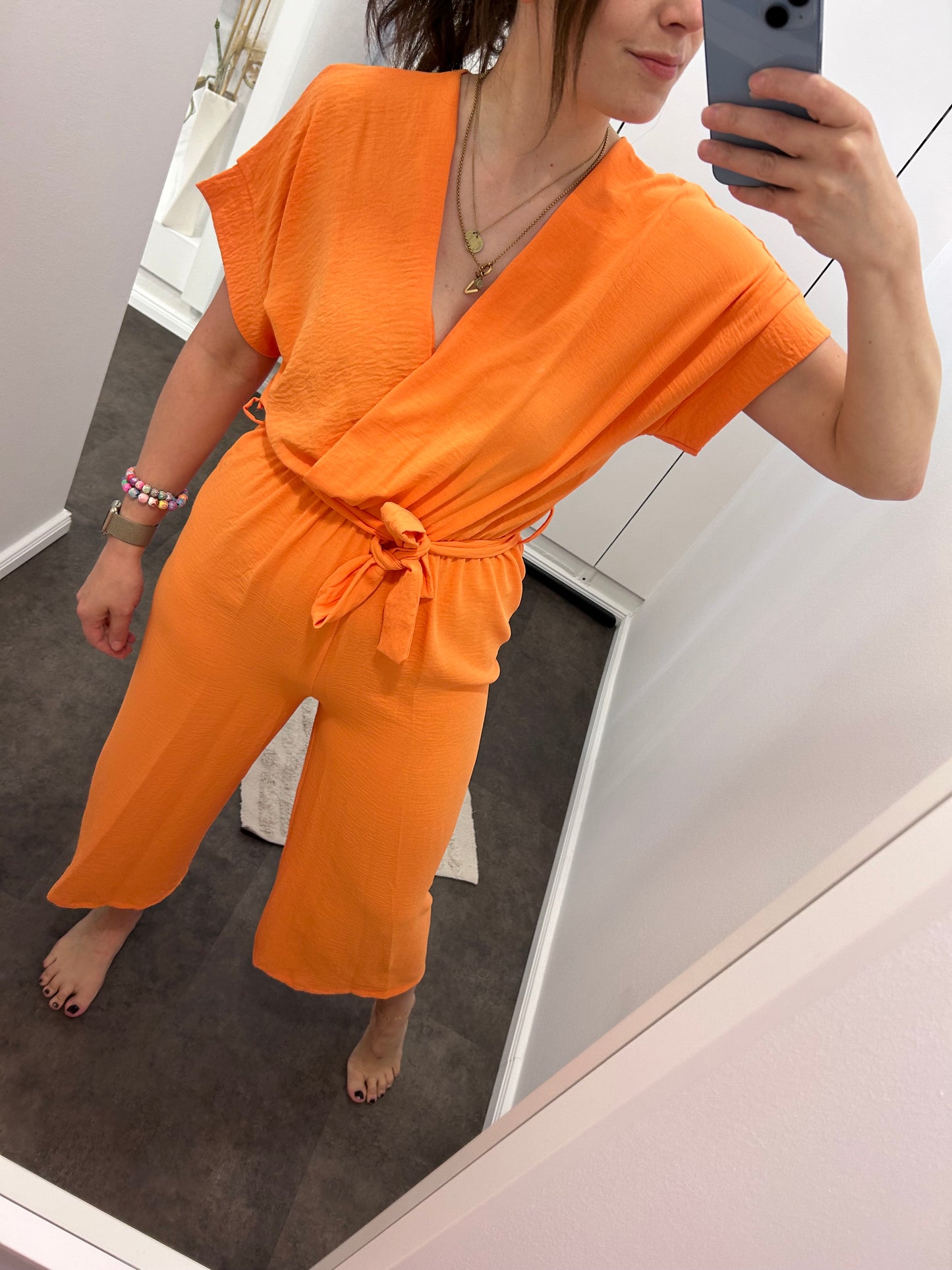 JUMPSUIT ORANGE