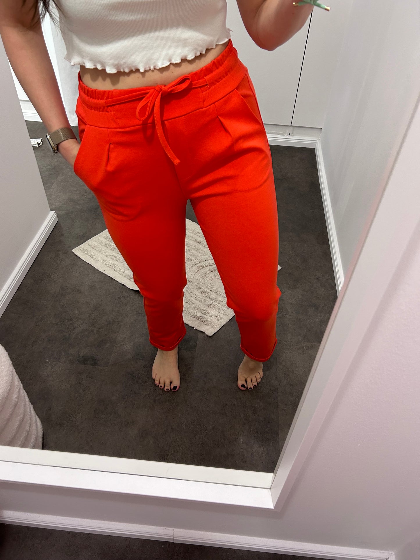 HOSE JOGPANTS ORANGE