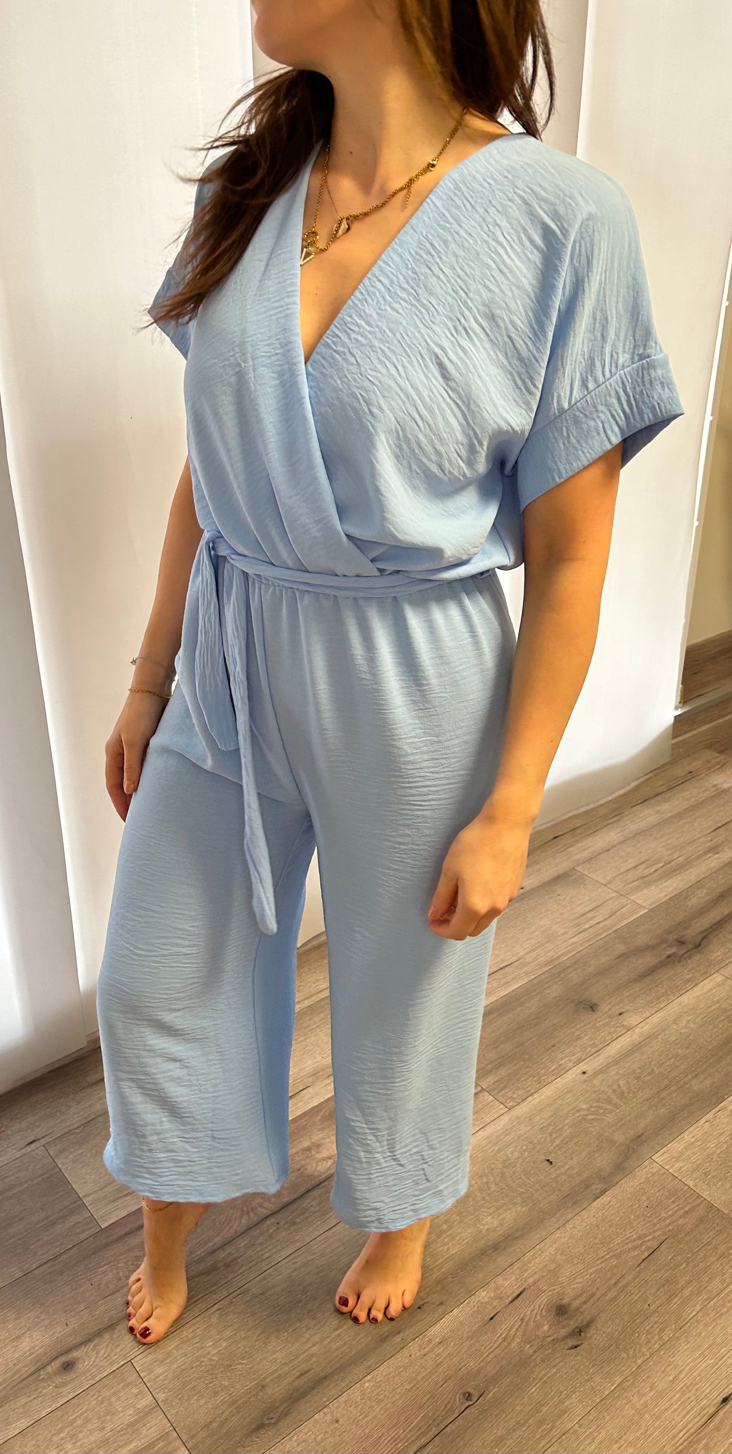 JUMPSUIT HELLBLAU