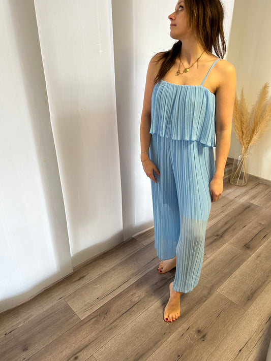 PLISSEE JUMPSUIT