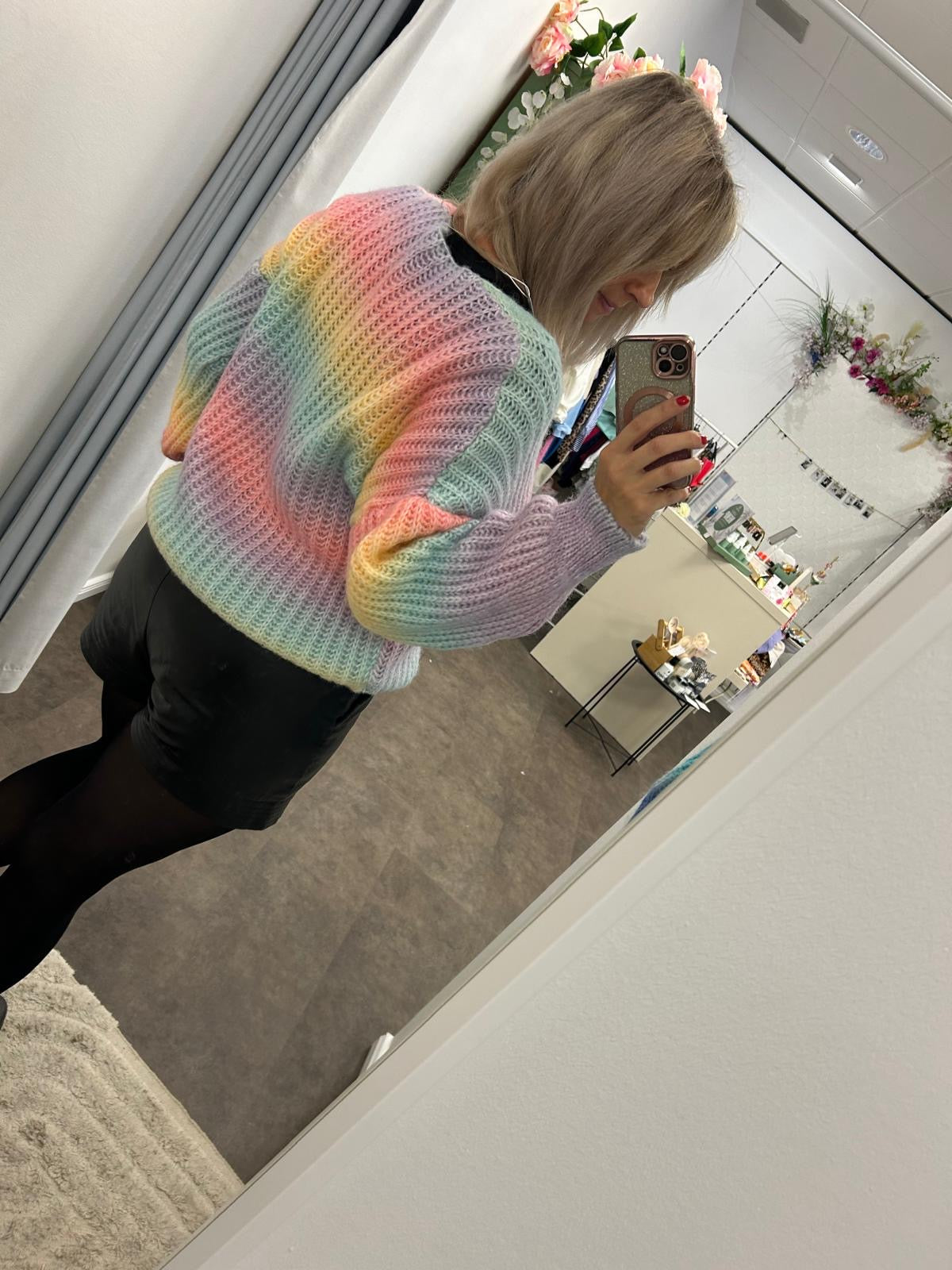 STRICKJACKE RAINBOW