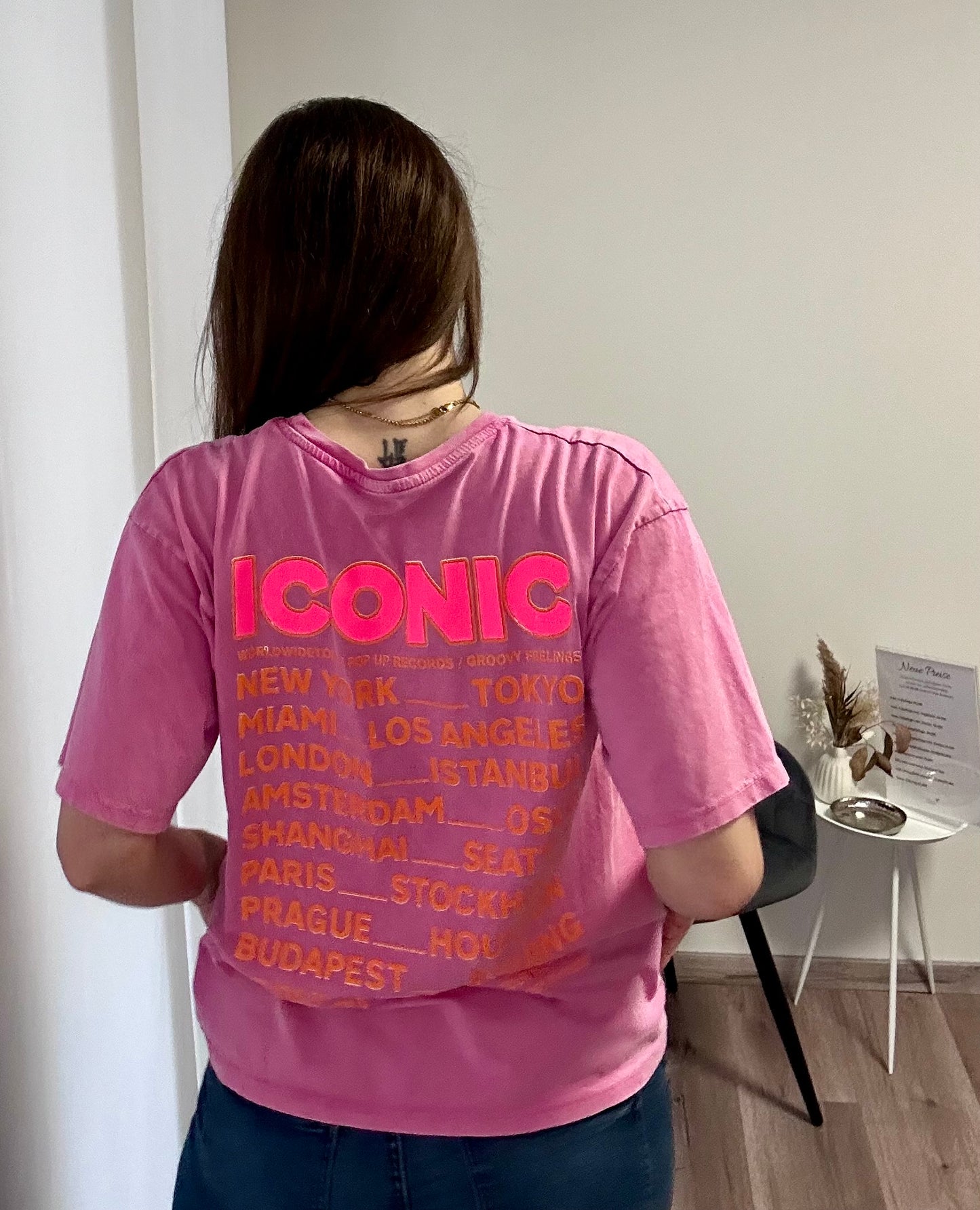 TSHIRT ICONIC PINK