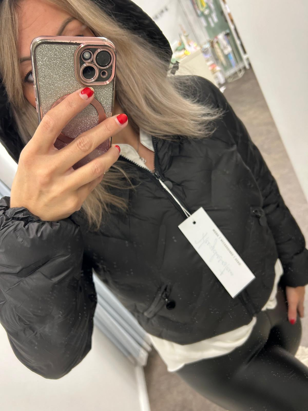 STEPPJACKE BLACK