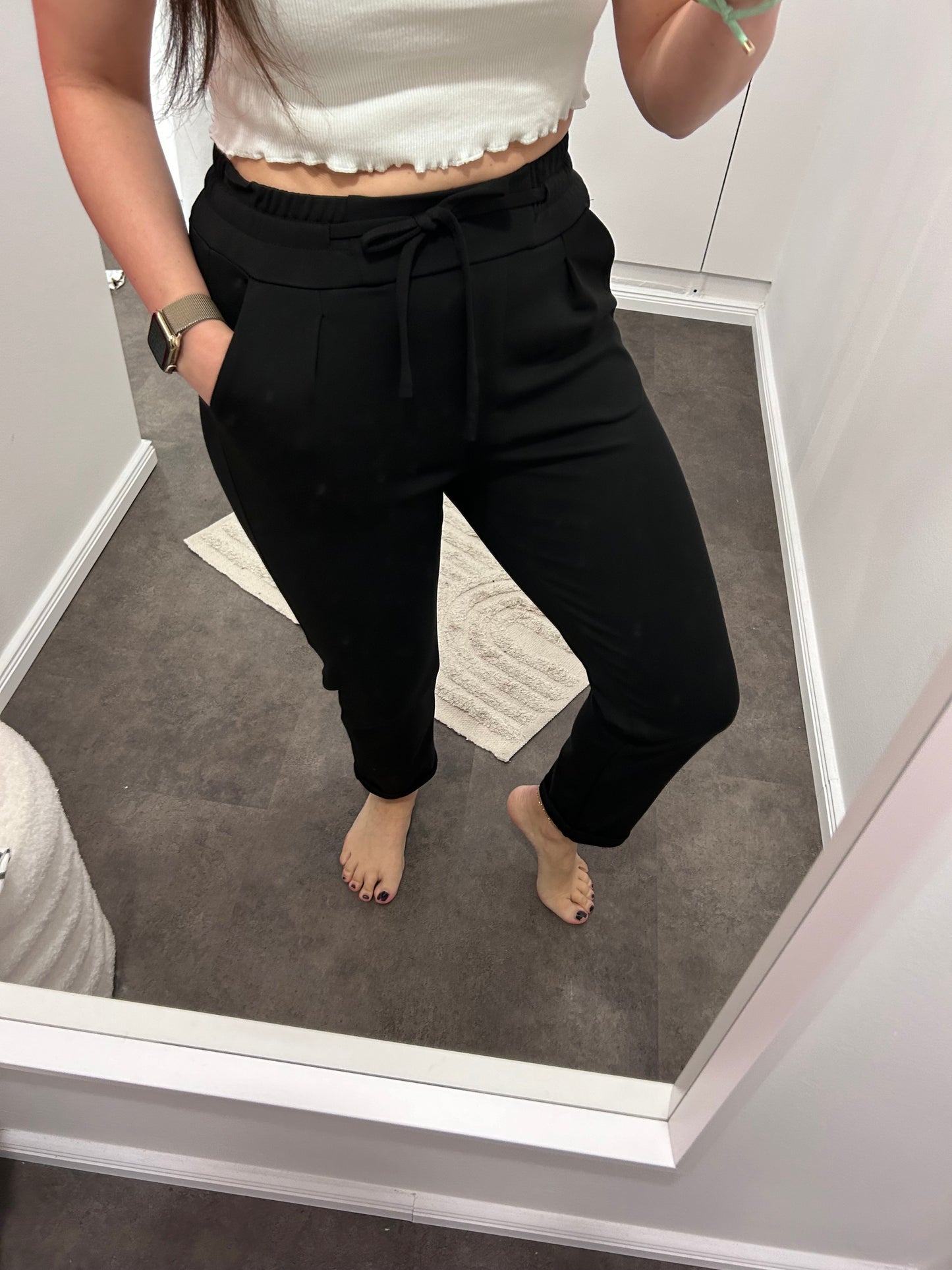 HOSE JOGPANTS SCHWARZ