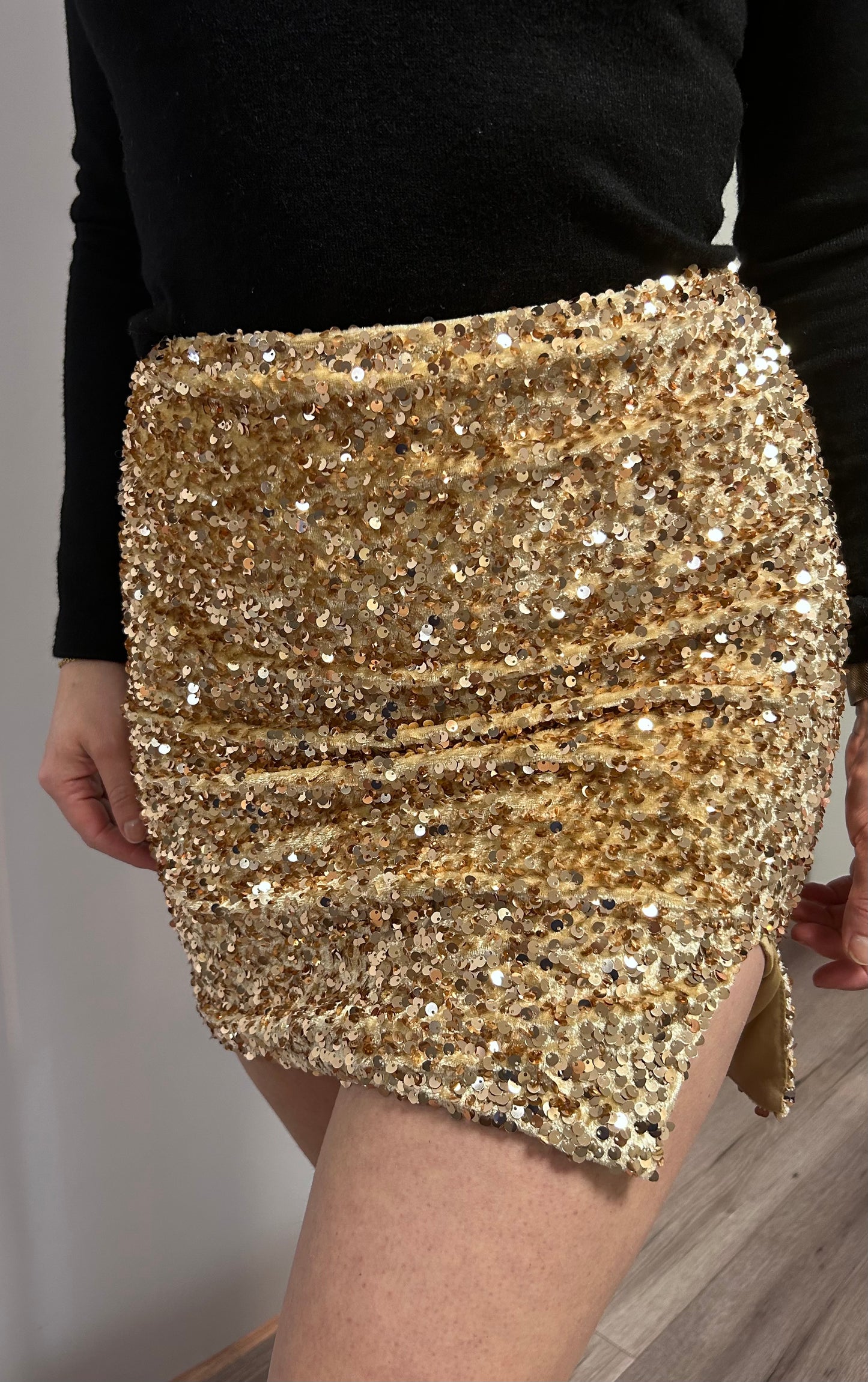 ROCK „SPARKLE GOLD“