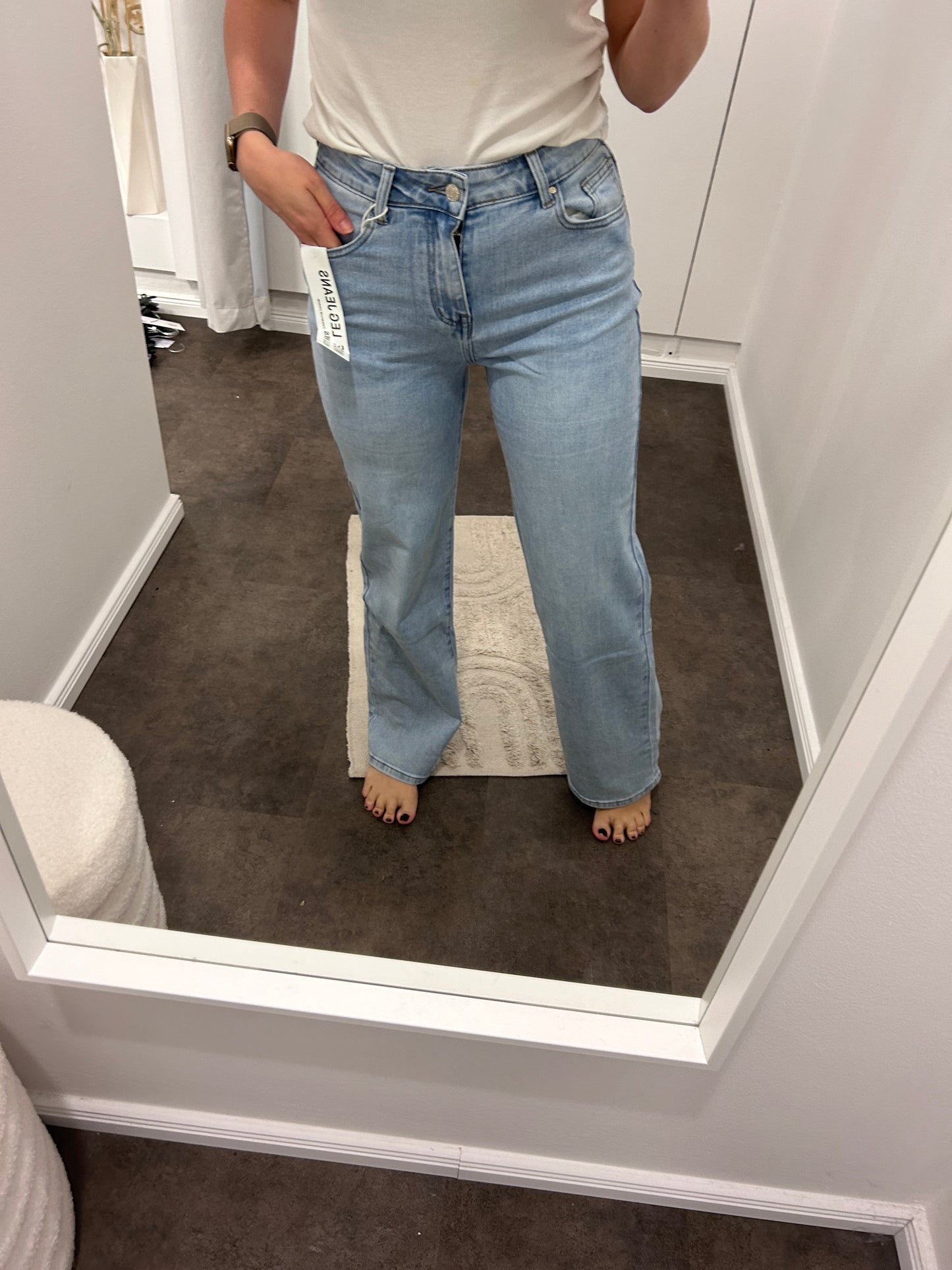 JEANS WIDE LEG