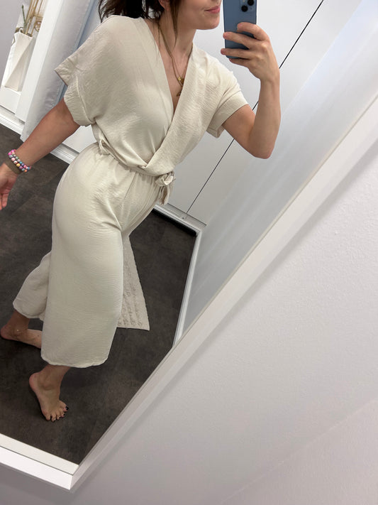 JUMPSUIT CREME