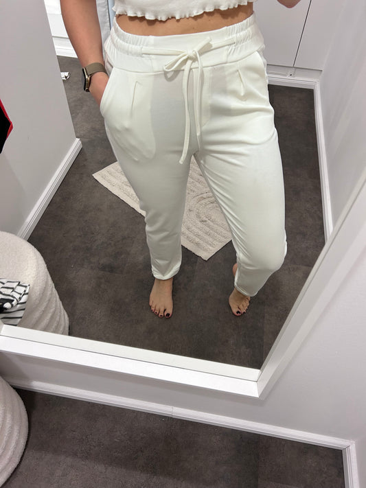 HOSE JOGPANTS WEISS