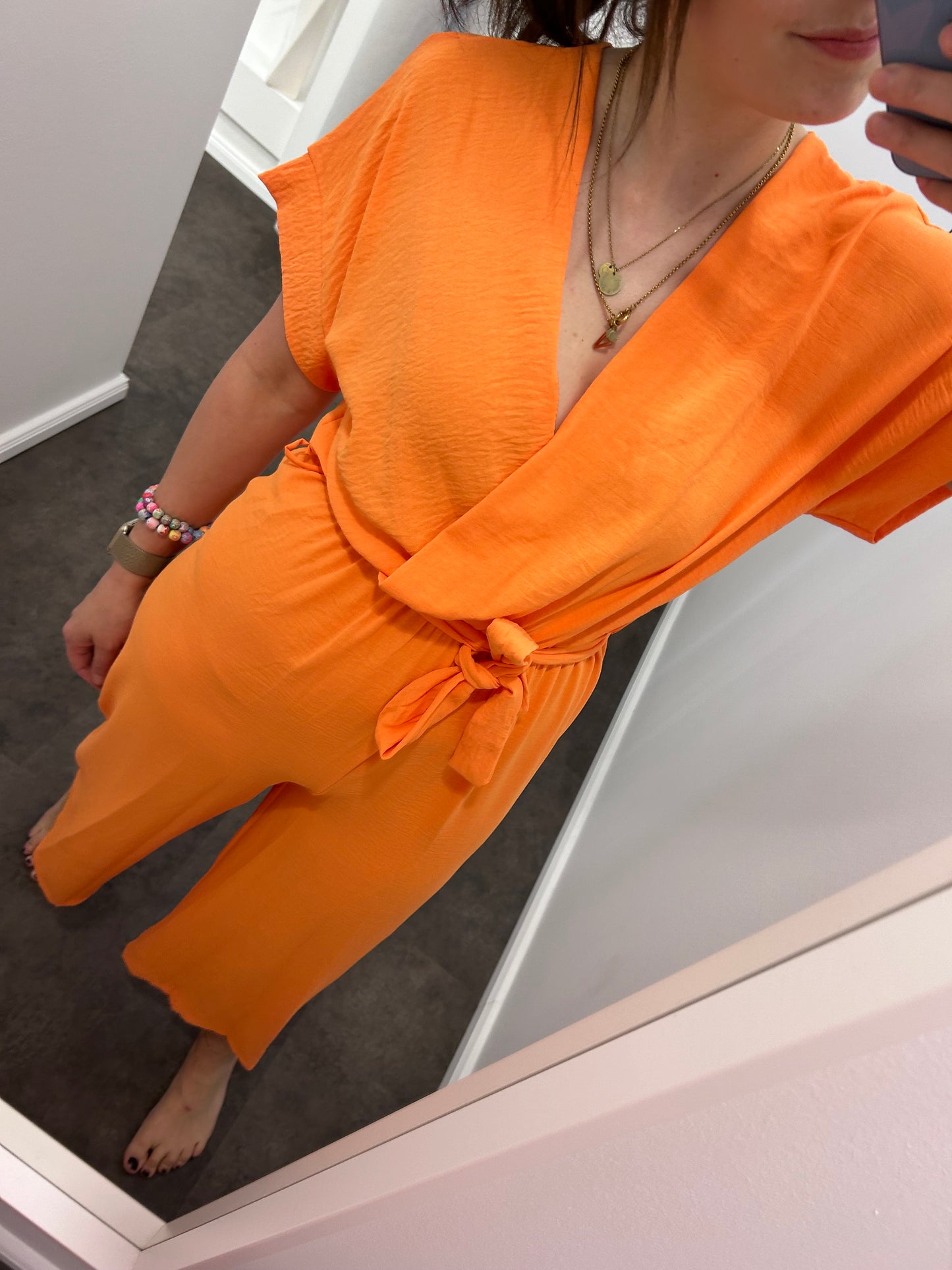 JUMPSUIT ORANGE