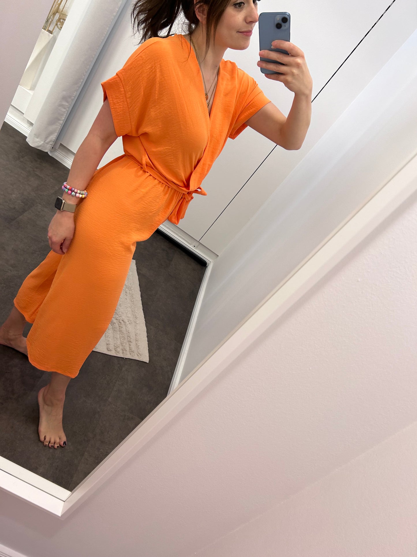 JUMPSUIT ORANGE