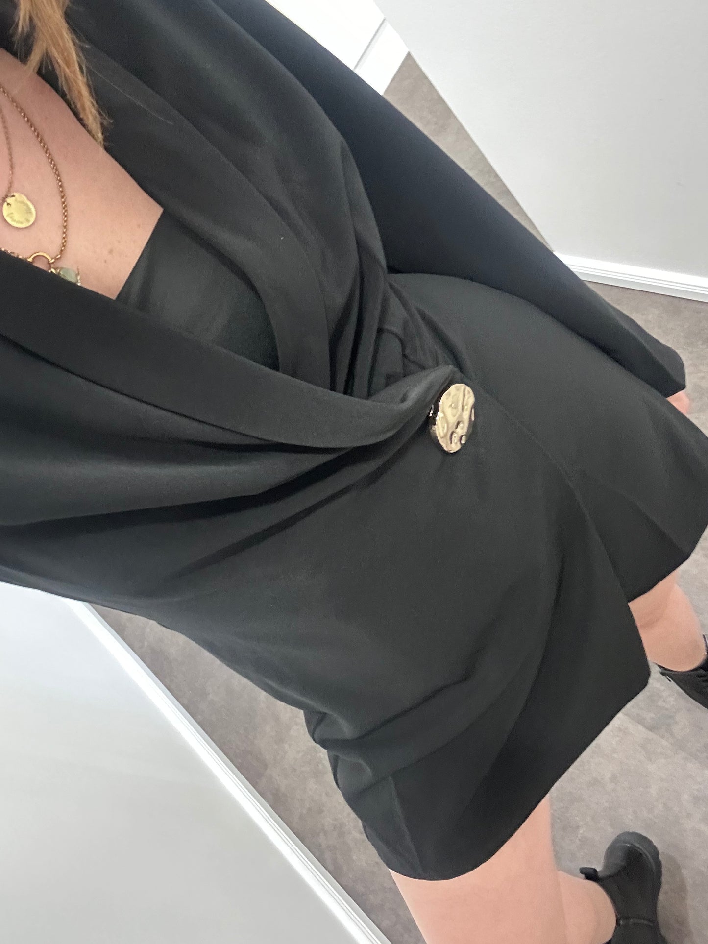 BLAZER JUMPSUIT BLACK