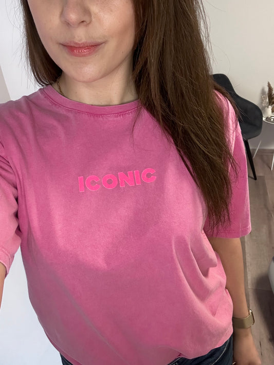 TSHIRT ICONIC PINK