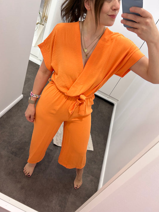 JUMPSUIT ORANGE