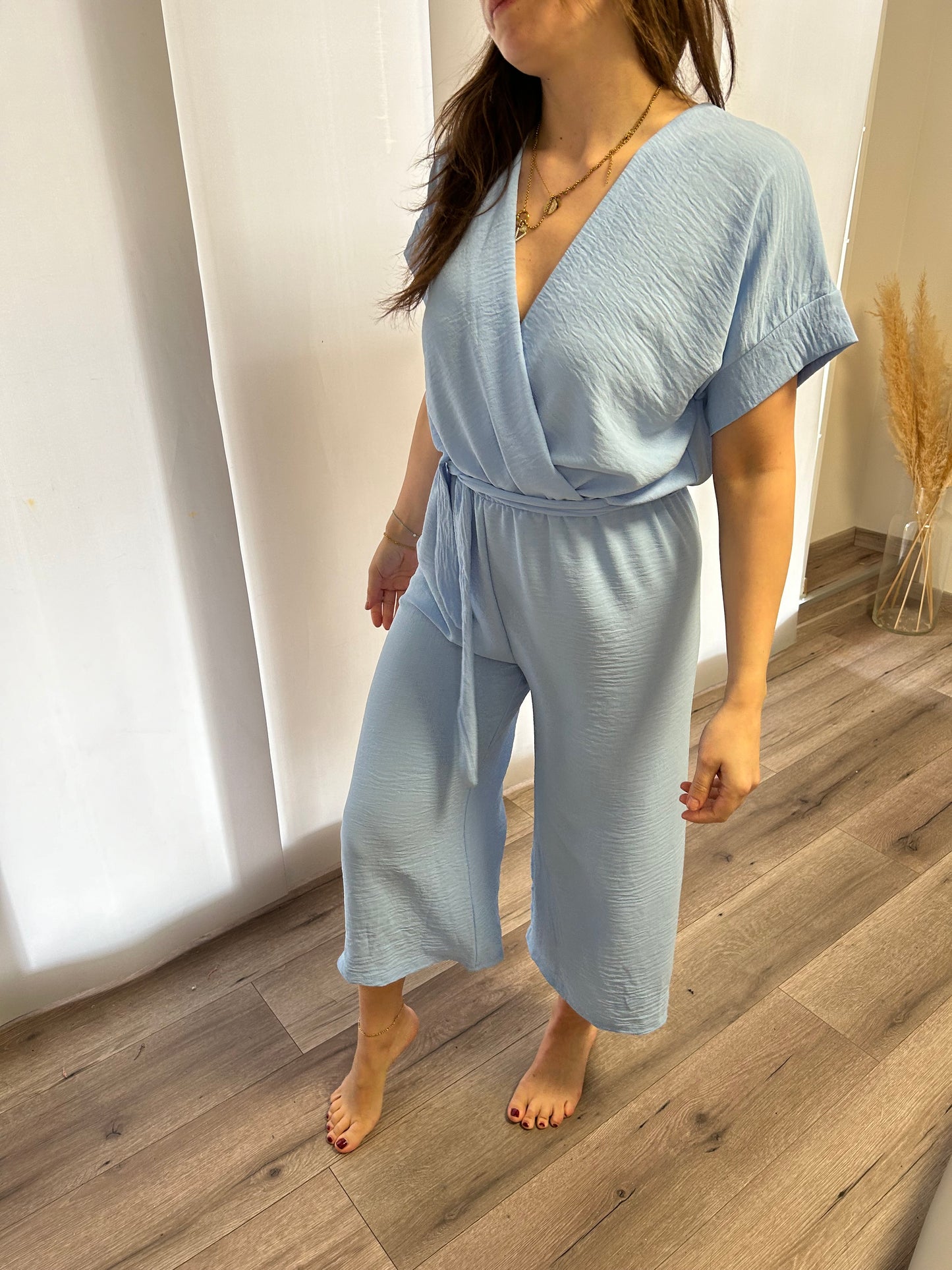 JUMPSUIT HELLBLAU