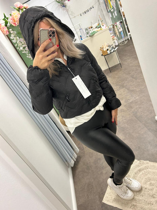 STEPPJACKE BLACK